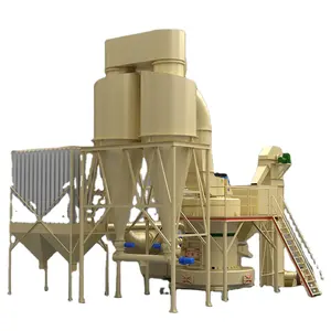 Molino de molienda en seco Vertical, pulverizador de polvo, molino raymond para máquina de producción de polvo de piedra de oro