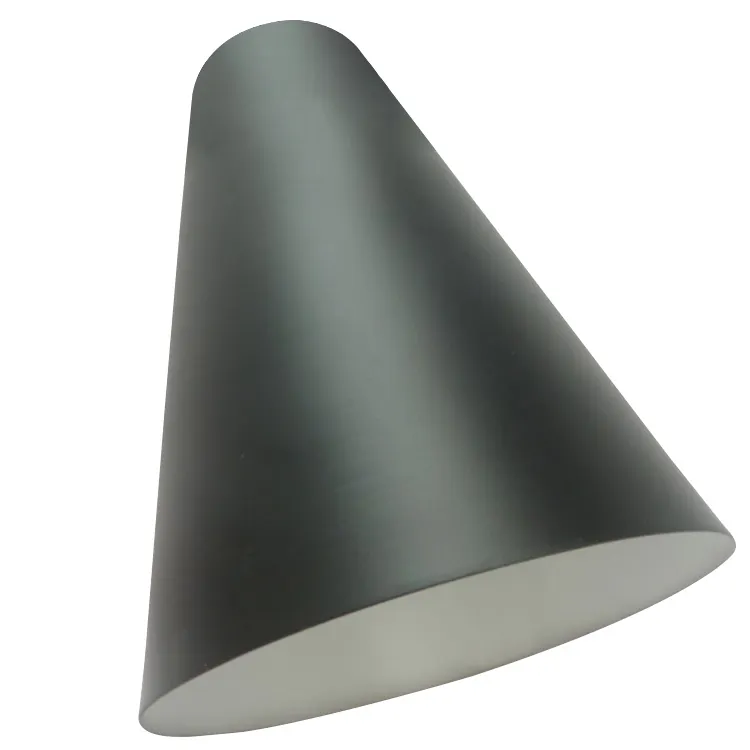 OEM Aluminum Spinning Metal Cone Shaped Lamp Shades