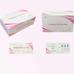 Prueba <span class=keywords><strong>de</strong></span> Ovulación Precisa para Uso Doméstico, Tiras Reactivas <span class=keywords><strong>de</strong></span> Orina para Mujeres con Vasos para Orina, Kit <span class=keywords><strong>de</strong></span> Prueba <span class=keywords><strong>de</strong></span> Fertilidad Doméstica <span class=keywords><strong>de</strong></span> Alta Precisión - Product Image 1