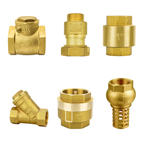 Tmok Chất lượng cao đồng thau không trở lại van kiểm tra Chân Van cho máy bơm nước - Product Image 1