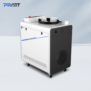 Machine de nettoyage au laser à fibre industrielle portable professionnelle 4-en-1 Pratt, 2000W 3000W, prix usine - Product Image 4