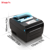 N-mark C898 203Dpi Gelang Termal Printer Barcode Mesin Toko Percetakan Kecepatan Tinggi Kompatibel dengan Zebra, Printer Termal Tsc