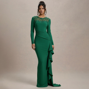 french connection fit and flare dress Short Tight Long Sleeve Dress main image 0