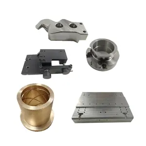 Metallbearbeitung Metallstück individueller Edelstahl CNC-Bearbeitungsservice