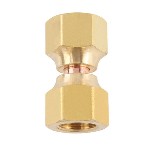Xiangjia Machinery Brass Fitting SAE 45 Degree Forged Reducing Water Plumbing Rigid Connector - Product Image 1