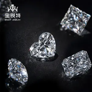 White Fancy Shape Diamond 0.3-2 CT VVS Lab Grown Diamond IGI CVD HPHT Lab Diamond Loose