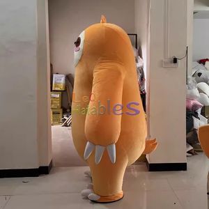 Popular inflable perezoso mascota conjunto adulto dibujos animados Animal fiesta evento disfraz para la venta - Product Image 3