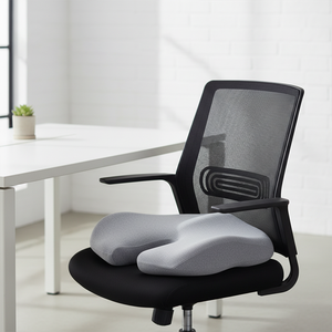 Cuscino per Seduta in Memory Foam a 5 Zone YUE RISE Extra Large con Intaglio per il Coccige, Design Traspirante per il Comfort di Anca e Cosce - Product Image 1