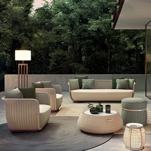 Outils <span class=keywords><strong>de</strong></span> jardinage Ensembles <span class=keywords><strong>de</strong></span> <span class=keywords><strong>jardin</strong></span> en métal Mobilier d'extérieur <span class=keywords><strong>Salon</strong></span> <span class=keywords><strong>Jardin</strong></span> Sofa Set Patio All-weather Corde Weaving Indoor Modern TG 100 - Product Image 1