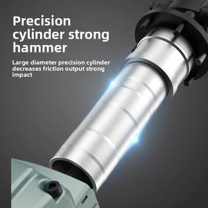 1600W 전기 해머 임팩트 드릴 고출력 65A 도로 건설 콘크리트 해체 전력 해체 드릴용 이중 목적 - Product Image 4