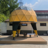 Capsule d'observation des étoiles moderne Château Dôme Maison avec Design Unique et Élégant Étanche Stargazing Capsule Cabines pour Tentes Dôme