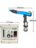 Machine de flocage électrostatique haute tension pour l'intérieur des voitures, pistolet de pulvérisation manuel de petite taille avec garantie de 4 ans, fabriqué en Chine