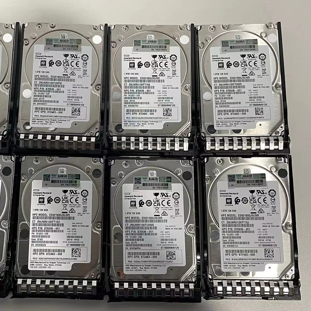 HPE 1.8TB 2.5 Inch SAS Interface Internal Server SSD New Original with Metal Plastic Shell for Enterprise Use and PC Drives