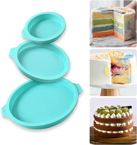Moule à gâteau en silicone de qualité alimentaire pour la cuisson, résistant à la chaleur, moule à crêpes, moule à tarte - Product Image 3