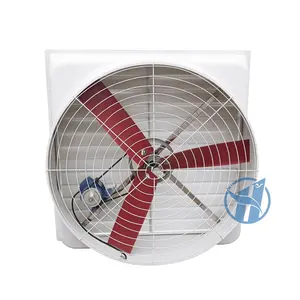 Ventilateur d'extraction FRP de ferme porcine/ventilateur conique en fibre de verre pour poulailler de ferme avicole