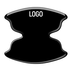 8pcs Stiker Dekorasi Eksterior Mobil Stiker Anti Gores Hitam Perekat Sendiri Pelindung Gagang Pintu Mobil - Product Image 6