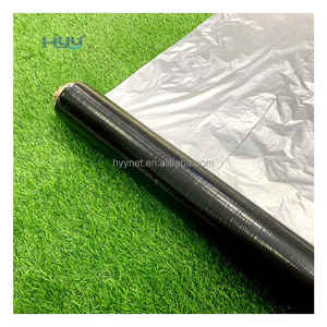 Película de Cobertura Biodegradable Plateada y Negra al por Mayor - Lámina Plástica de Doble Color para Barrera Contra Malezas para Jardín y Granja - Product Image 4