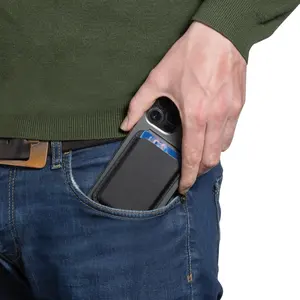 Portacarte Magstand in PU riciclato, gadget sostenibili - Product Image 3