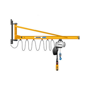 वर्कशॉप के लिए 1 टी 3 टी दीवार घुड़सवार जीब क्रेन का उपयोग - Product Image 4