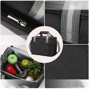 Yy30 Custom Logo Oxford <b>Lunch</b> Insulated for Office Travel Picnic Thermal <b>Bag</b> Oem Portable Soft Tote Cooler <b>Box</b> - Product Image 3