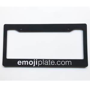 Custom Cool anteriore e posteriore titolare targa rivenditore Auto in plastica telaio targa di lusso con logo - Product Image 3