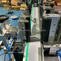 Bonne qualité prix usine automatique de table 10ml 500ml huile ovale parfum cosmétique sauce aux épices jus bouteille ronde étiquettes machine