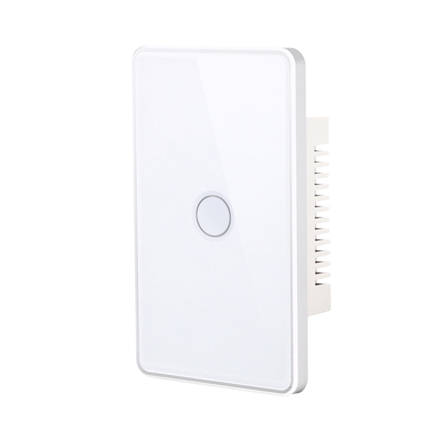 US Concave-point Touch Switch Two Colors Black & White Remote Controlled by Smart Life & Tuya Smart Touch Wall Switch