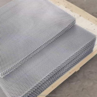 Tôle métallique expansée en acier inoxydable soudée sur mesure pour la construction et la protection