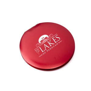 Tùy Chỉnh Nhôm <span class=keywords><strong>Mini</strong></span> Pocket Gương Vòng Nhỏ Gọn Du Lịch Trang Điểm Gương Với Logo Bằng Laser Thủ Công Kim Loại - Product Image 5