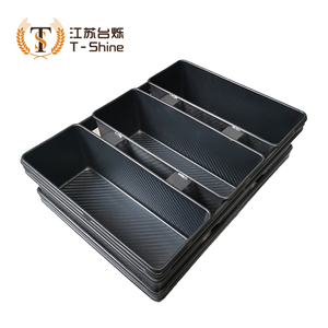 Molde para <span class=keywords><strong>Pan</strong></span> Cuadrado Resistente de 3 Cavidades, de Acero Aluminizado Antiadherente - Product Image 6