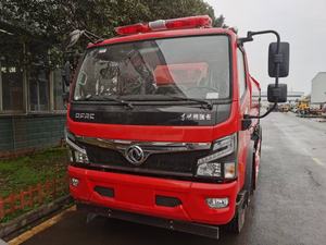 Camión de Bomberos Dongfeng 4x2 de 8000L para Agua y Espuma con Monitor de Alta Presión - Product Image 3