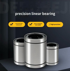 Rodamiento Lineal de Precisión <span class=keywords><strong>P5</strong></span> de Acero Cromado LM12UU, Diámetro Interior de 12 mm/Diámetro Exterior de 21 mm, para Enrutador CNC, Impresora 3D, Venta al por Mayor de Fábrica - Product Image 2