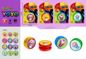 Lijia <span class=keywords><strong>Yoyo</strong></span> de sécurité lumineux en plastique, thème Western Cowboy, multi-styles, pour figures <span class=keywords><strong>3A</strong></span>, design en forme de tambour, système de récupération en gel de silice - Product Image 6