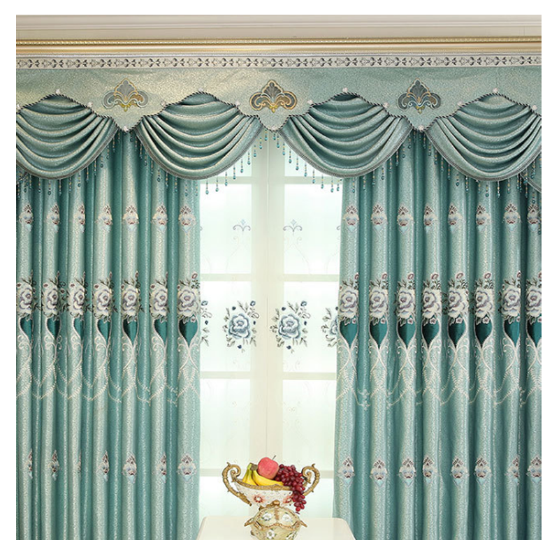 wholesale cheap pollyester jacquard curtain fabrics 280cm