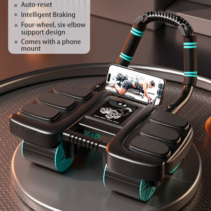 Nuevo Diseño de Rueda Abdominal para Entrenamiento Muscular con 6 Ruedas y Rebote Automático - Product Image 1