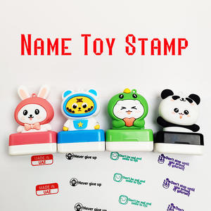 Sello <span class=keywords><strong>de</strong></span> Juguete para Niños, Sello <span class=keywords><strong>de</strong></span> Nombre para Ropa <span class=keywords><strong>de</strong></span> Bebé, Sello <span class=keywords><strong>de</strong></span> <span class=keywords><strong>Goma</strong></span> con Logotipo Personalizado para Ropa, Sello Flash para Maestros - Product Image 2