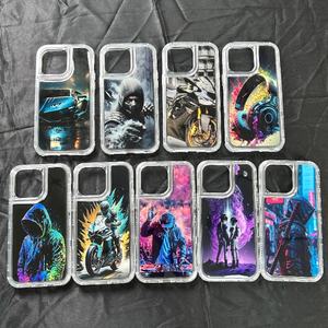 Coque de téléphone portable imprimée à double bordure en TPU pour Infinix Note 50 40 Pro + Hot 30 40 50 PRO GT 20 PRO <span class=keywords><strong>Zero</strong></span> 30 40 5G Lite Blu - Product Image 2