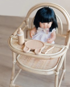Prezzo all'ingrosso di vimini rattan cane alimentazione alta sedia <span class=keywords><strong>giocattolo</strong></span> per bambini - Product Image 3
