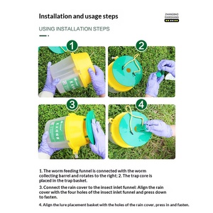 Wholesale <b>plastic</b> <b>bucket</b> traps for insect pheromone bait - Product Image 5