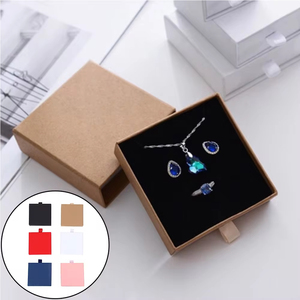 Caja de Regalo de Cartón Rígido de Lujo con Logotipo Personalizado, con Cajón Deslizante y Cinta, para Joyería, Velas y Cosméticos - Product Image 3