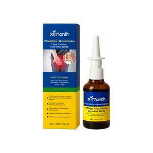Etiqueta privada 100% potente agente para el cuidado del cuerpo de las hemorroides aliviar el dolor anal espray para hemorroides aerosol de hierbas naturales para hemorroides - Product Image 1
