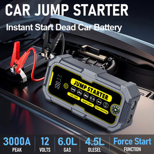 Портативное автомобильное пуско-зарядное устройство 1000A со светодиодным светом - Product Image 2