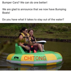 Bateaux tamponneurs gonflables en fibre de verre et PVC pour adultes et enfants - Product Image 3