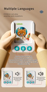 Nouvelle machine d'apprentissage de la langue <span class=keywords><strong>russe</strong></span> avec cartes flash, insérateur de cartes Little Teacher, machine d'éducation précoce, jouet <span class=keywords><strong>audio</strong></span> pour enfants. - Product Image 6