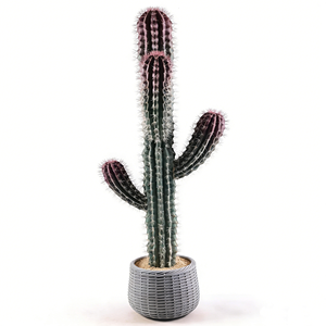 Décoration de <span class=keywords><strong>cactus</strong></span> artificiel en pot, plante succulente artificielle, bonsaï pour le bureau, la <span class=keywords><strong>maison</strong></span>, la décoration de fête - Product Image 5