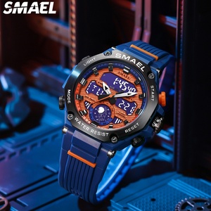 Montres SMAEL 8069 pour hommes, dernières tendances, grandes marques, montres numériques sportives étanches pour hommes - Product Image 3