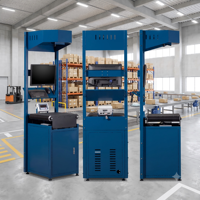 Machine de tri et de pesage de colis pour entrepôt industriel avec système DWS intelligent