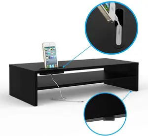 Computer Monitor Stand Riser Monitor Laptop Stand Metalen Grote Formaat Display Monitor Met Stand