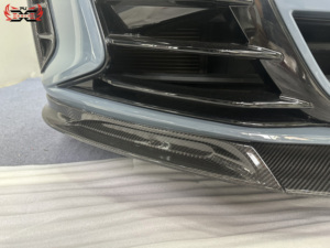 Kit carrosserie avant en fibre de carbone sèche de haute qualité pour <span class=keywords><strong>Audi</strong></span> E-tron GT, style F, pour un look amélioré de votre véhicule - Product Image 4