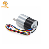 Moteur à courant continu sans balais à engrenages Tengli GM37-3525 12V 24V à vitesse variable avec retour de signal pulsé pour l'automatisation des dispositifs médicaux